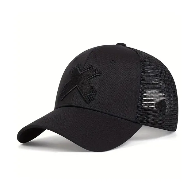 JKEM Cotton Polyester Blend Baseball Caps Men's-1