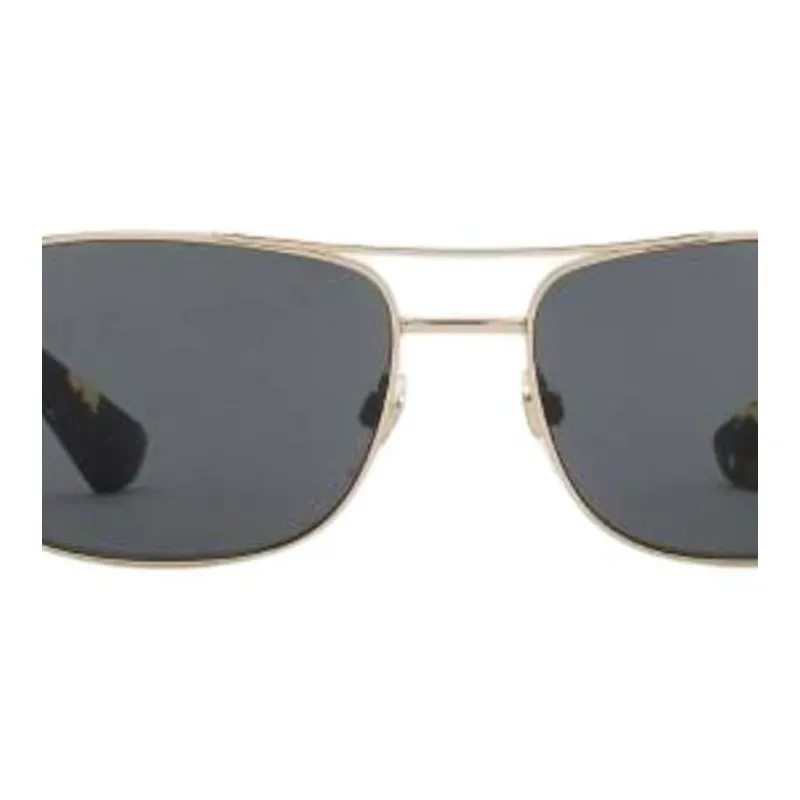 Burberry Metal Aviator Sunglasses Men's Gold-1