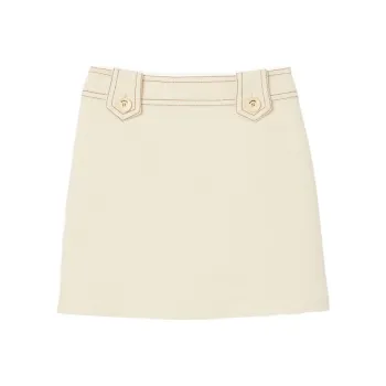 Sandro FW22 Skirt Women's Light Brown