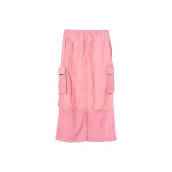 Beams Casual Long Skirts Women's Pink