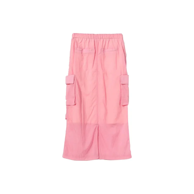 Beams Casual Long Skirts Women's Pink-0