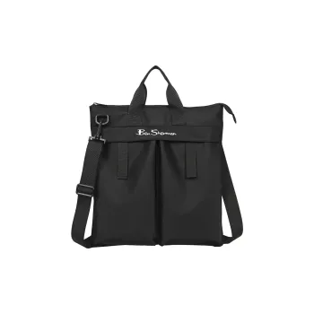 BEN SHERMAN Oxford Shoulder Bag, Crossbody Bag, Handbag Regular Unisex Black