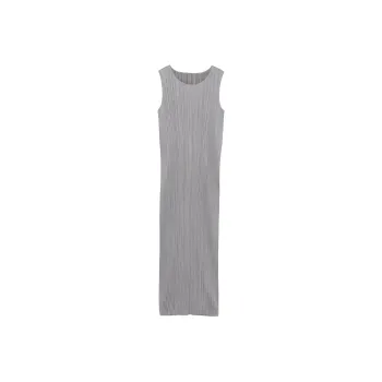 PLEATS PLEASE ISSEY MIYAKE Plissé Sleeveless Midi Dress