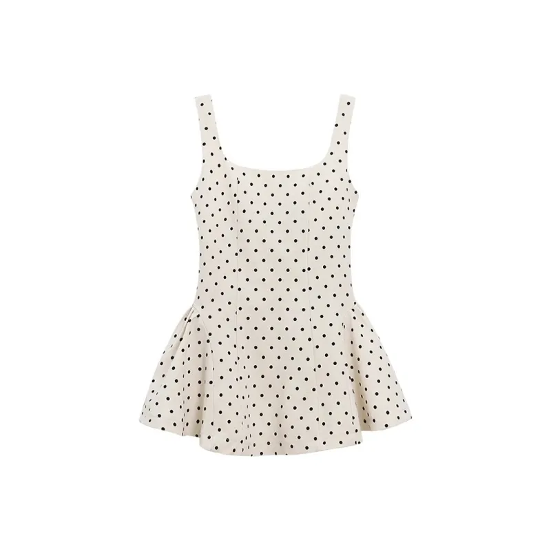 LESS BEARS Slip Dress Women's Apricot-0