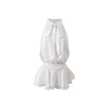 Yvetteclassic Sleeveless Dress Women's White