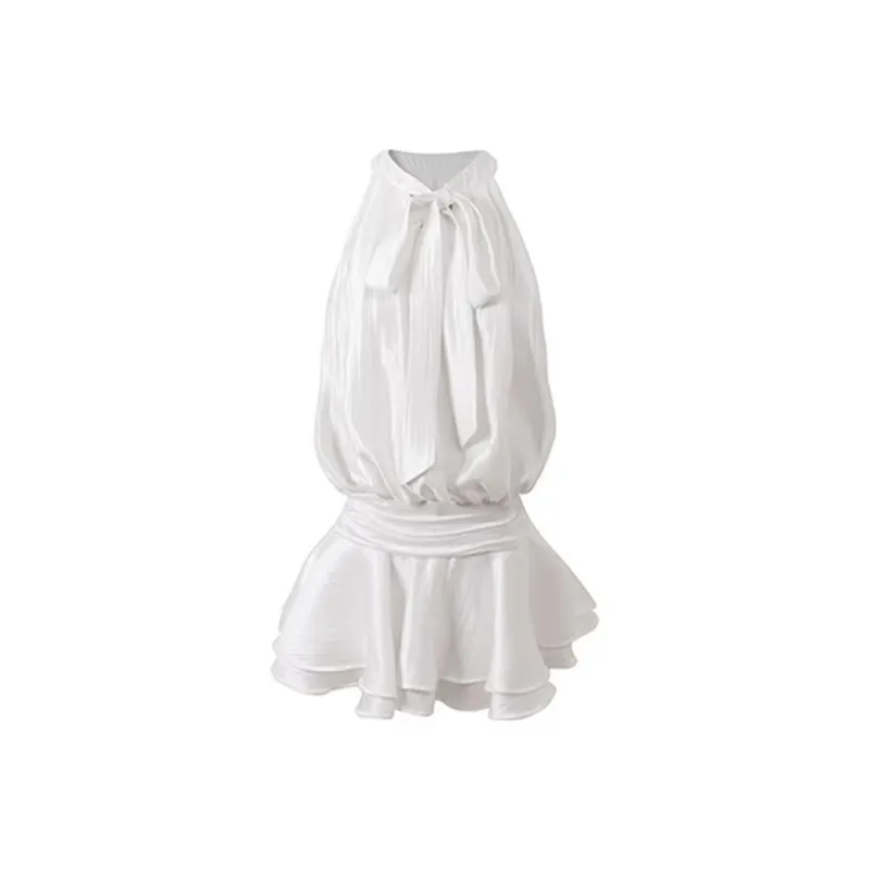 Yvetteclassic Sleeveless Dress Women's White-0