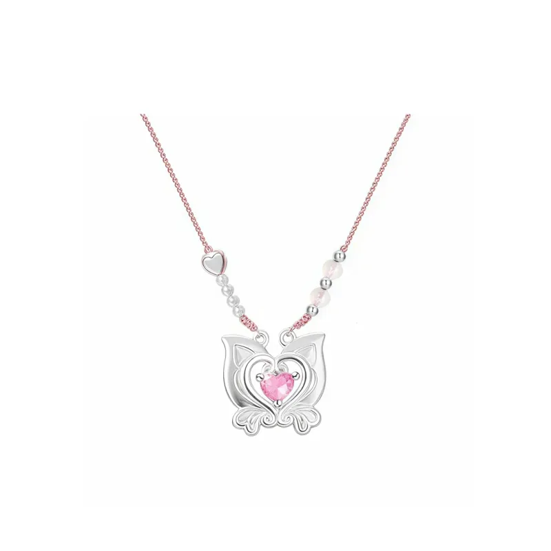 Shang Qianyi S999 Fine Silver Necklaces Women's-10