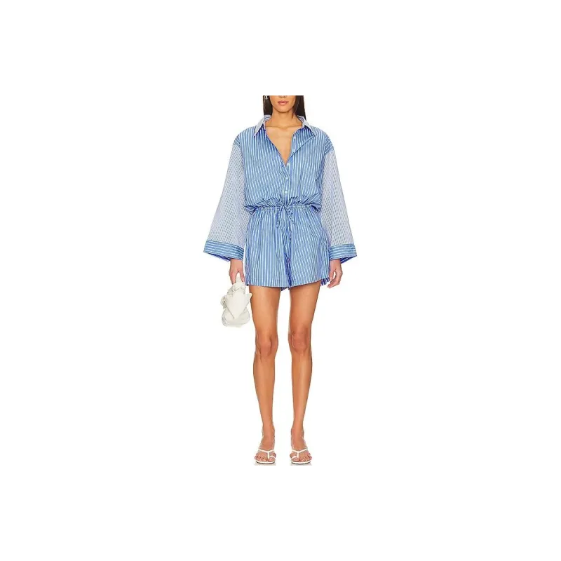 FAITHFULL THE BRAND Jumpsuit Women's Blue-0