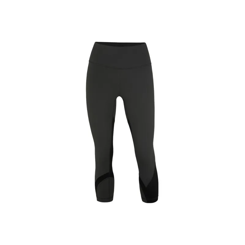 Lululemon Throwback Inspire Luxtreme™ Fabric Sports Pants 21' Women's Graphite Gray/Black-0