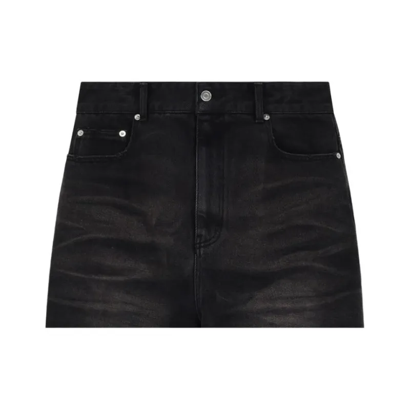 WE11DONE Jeans Unisex Black-2