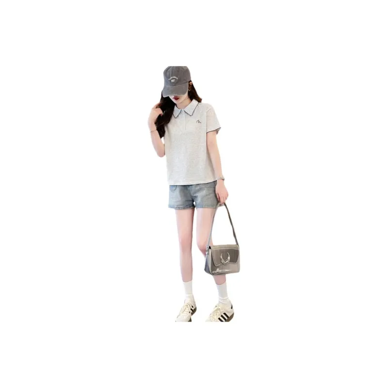 KAISER Drop Shoulder Sleeve T Shirt Women's-4