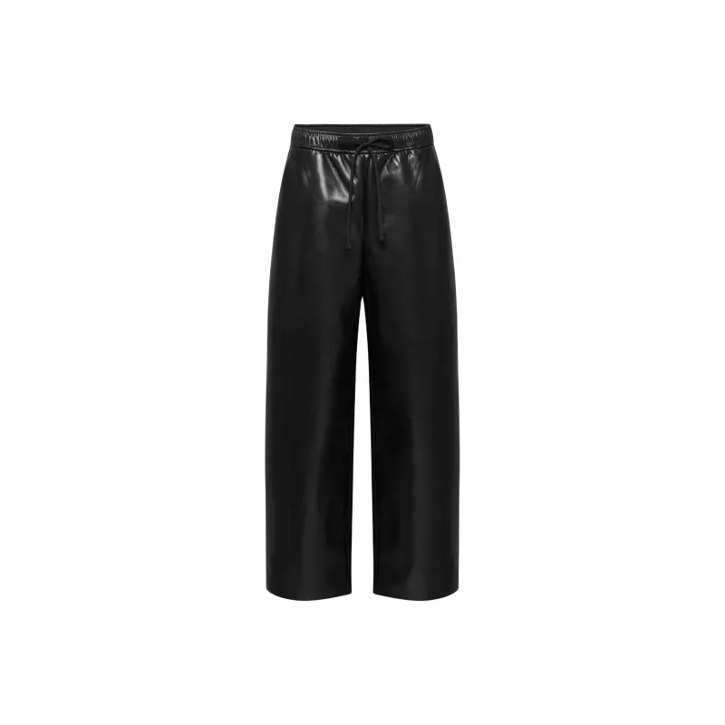 ARITZIA Babaton Effie Pant Leather Pants Women's Black-0