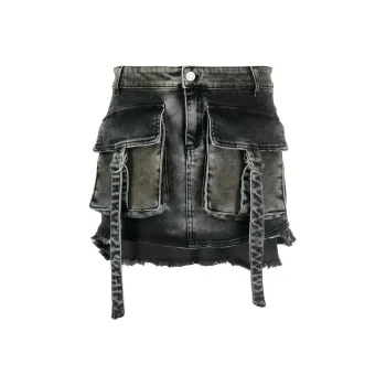 Blumarine Casual Short Skirts Women's Black