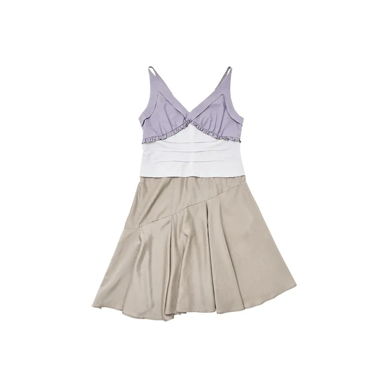 SINBOS Slip Dress Women's Lavender Multicolor-0