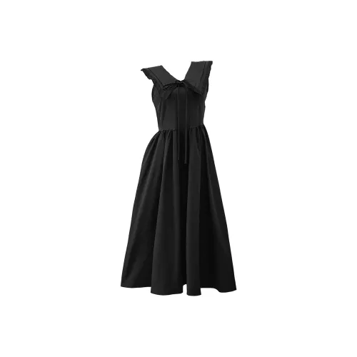 MTHE Sleeveless Dress Women's Black