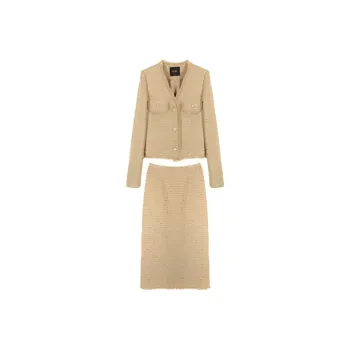 Still Quiet Skirt Set Women's Light Khaki