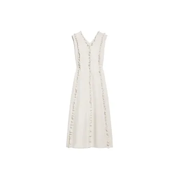 'S MAX MARA Milena Collection Sleeveless Dress Women's Beige