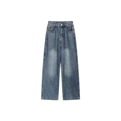 SNZX Jeans Women's Vintage Blue