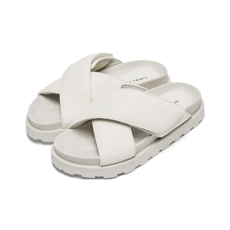 CHERYKALLY Slip Resistant Odor Resistant Abrasion Resistant Antibacterial Slide Slippers Women's-1