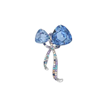 VIOLET Synthetic Cubic Zirconia Brooches Women's