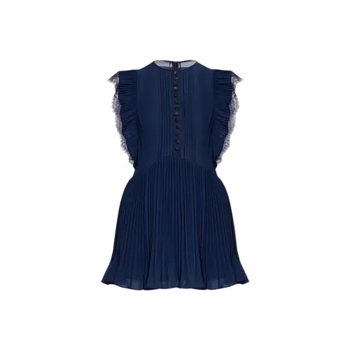 Self portrait Pleated Mini Dress