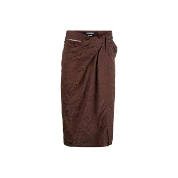 Jacquemus Casual Long Skirts Women's Brown