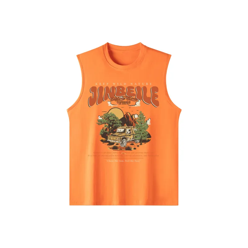 JINBEILE Tank Tops Unisex-14