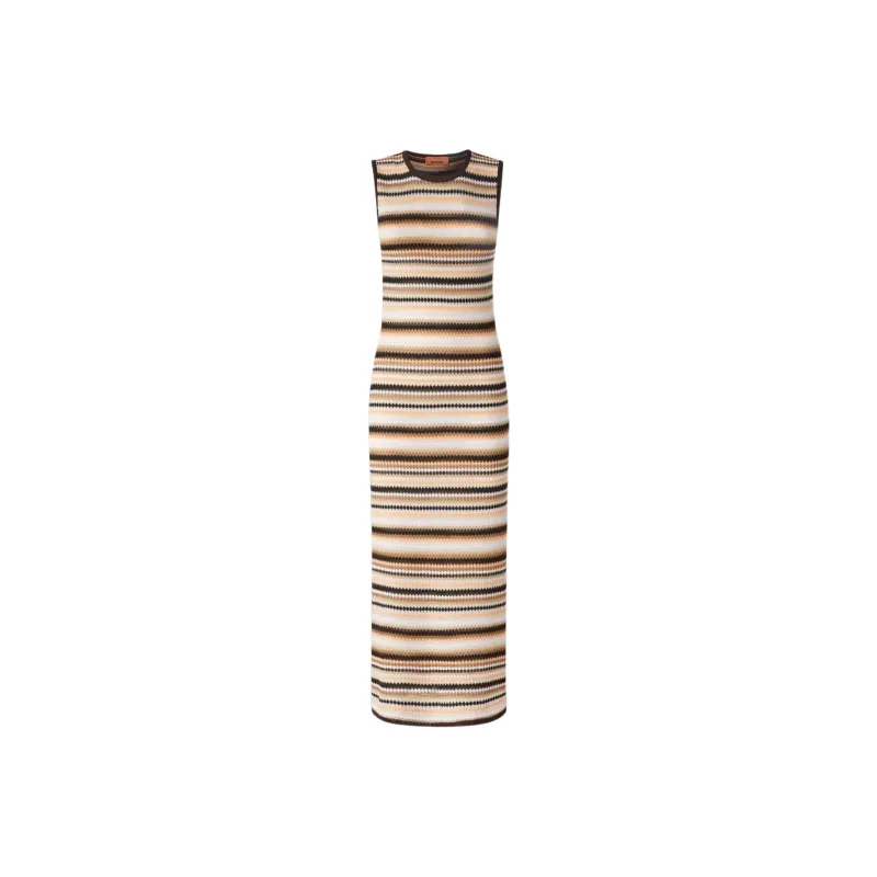 MISSONI Striped Midi Dress-0