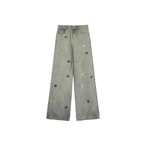 HKRXEC Jeans Unisex
