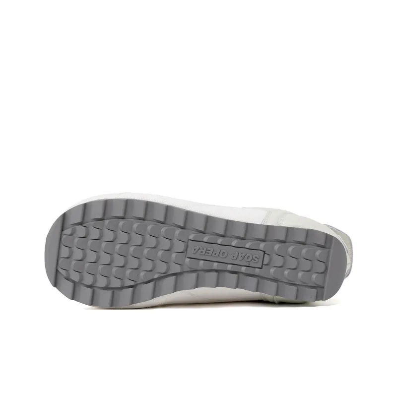 SOAP OPERA Slip Resistant, Abrasion Resistant, Breathable Low Top Skateboard Shoes Unisex White-6