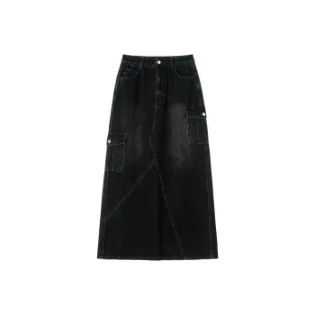 ETERNITY ITA Denim Short Skirts Women's Black