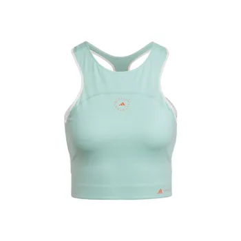 Adidas Sleeveless Sports Shirts Women's Green