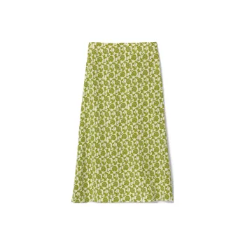 GUCCI Casual Long Skirts Women's Green