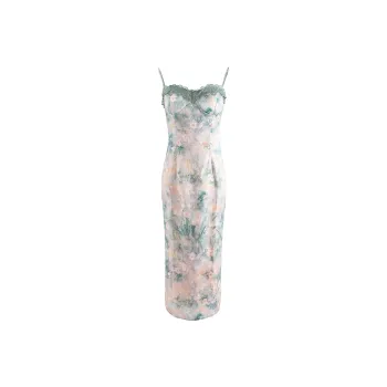 PAZZO Slip Dresses Women's Monet Garden