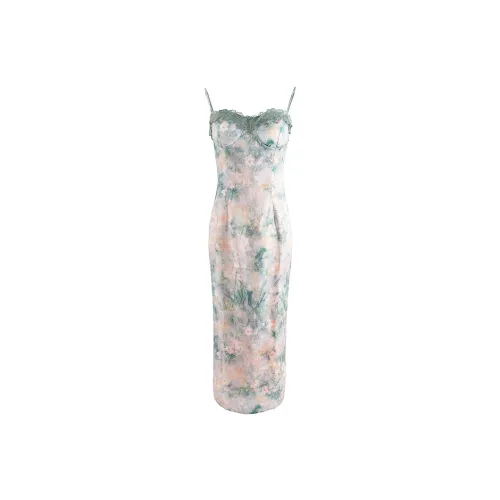 PAZZO Slip Dresses Women's Monet Garden