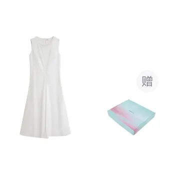 Inman Sleeveless Dress Women's Pearl White
