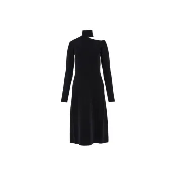 Ferragamo Cut Out Detailed Midi Dress