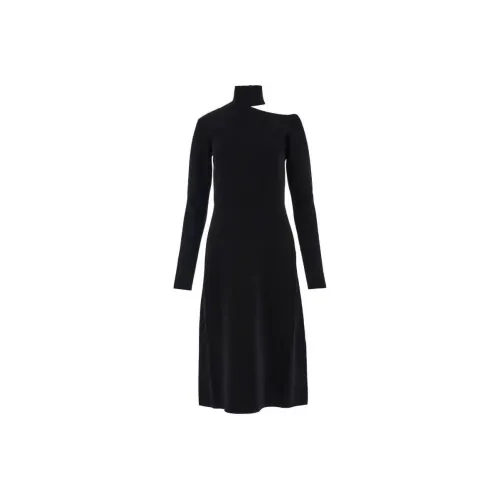 Ferragamo Cut Out Detailed Midi Dress
