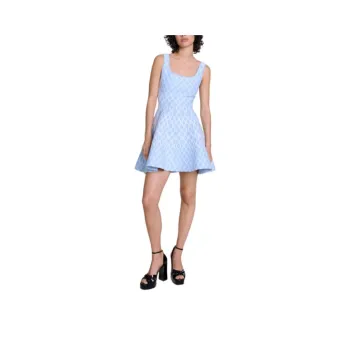 Maje Patterned jacquard Mini Dress