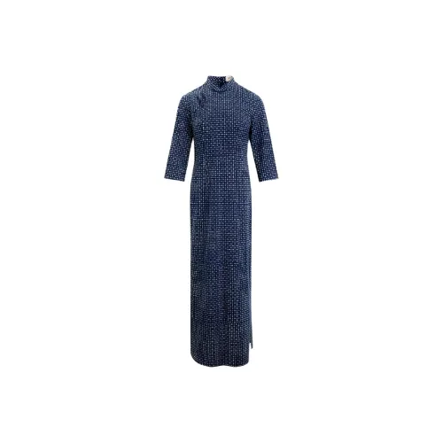 A LIFE ON THE LEFT Long Sleeved Dress Women's Royal Blue