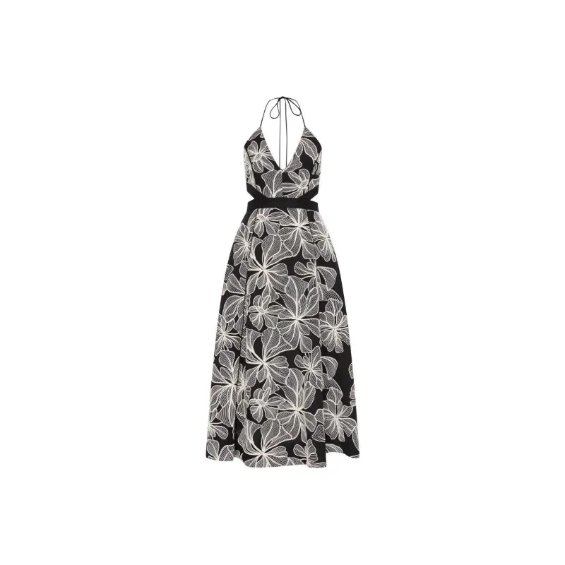 Rebecca Vallance Amira Midi Dress-0