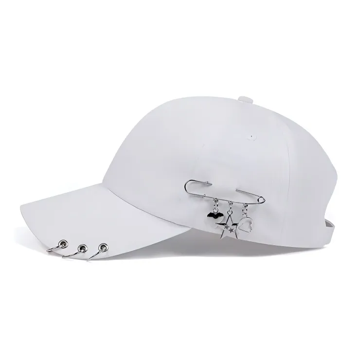 JKEM Cotton Polyester Blend Baseball Caps Unisex-5