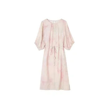 【dme】 Short Sleeved Dress Women's