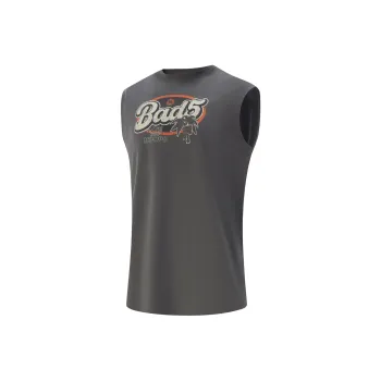 LiNing Tank Top Men's Coal Smoke Gray