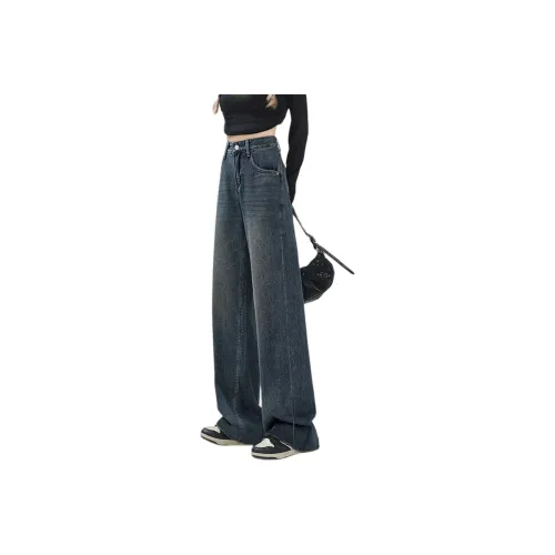 Weixi Jeans Women's Vintage Blue