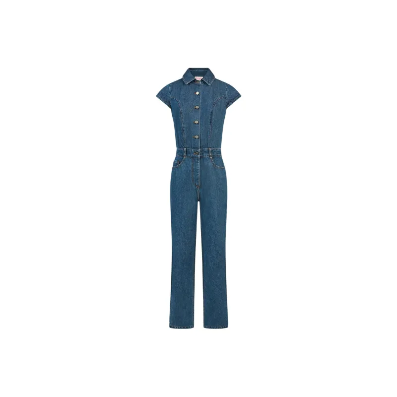 Rouje CATARINA JUMPSUIT Women's Indigo-0