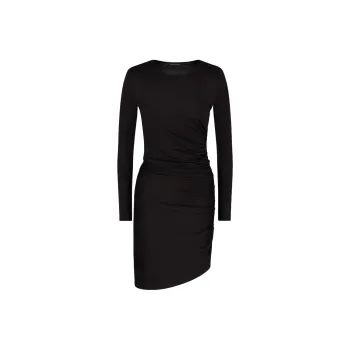 ARMANI EXCHANGEAE Long Sleeved Dress Women's Black