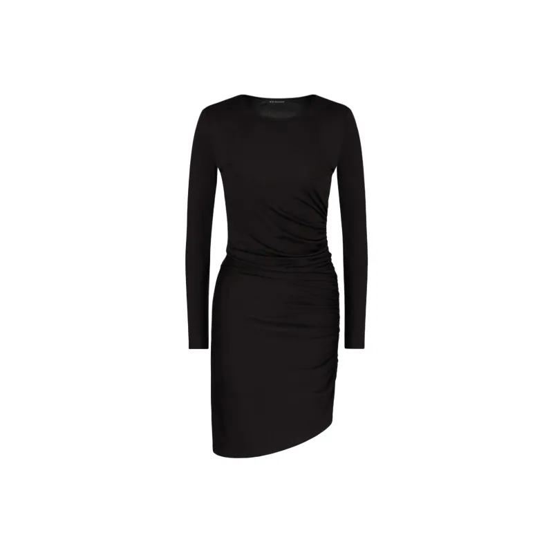 ARMANI EXCHANGEAE Long Sleeved Dress Women's Black-0
