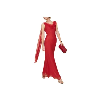 REFORMATION Allura Dress Sleeveless Dress Women's Red