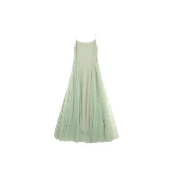 PAIN OR PLEASURE Slip Dresses Women's Green